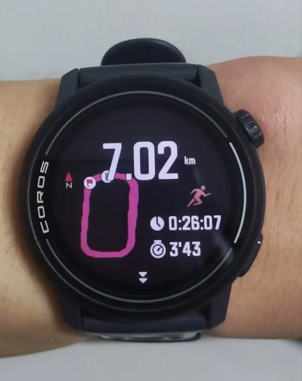 Montre Sport GPS Légère Double Fréquence Course à Pied, Cardio Optique, 30g Confort