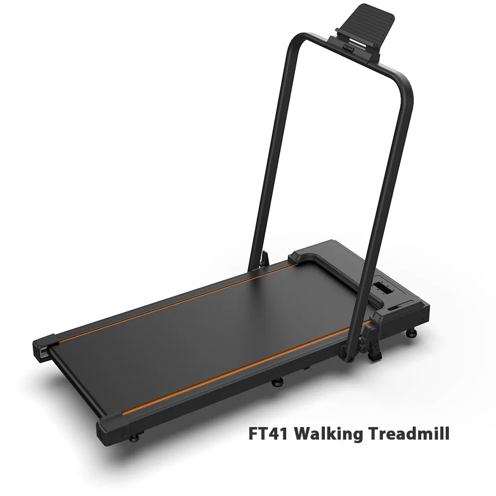 Tapis de Course PIO FT21 – Mini Tapis de Marche Électrique 2,5 HP, Vitesse 1-6 km/h, Antidérapant, Absorption des Chocs, Compact pour Bureau et Maison