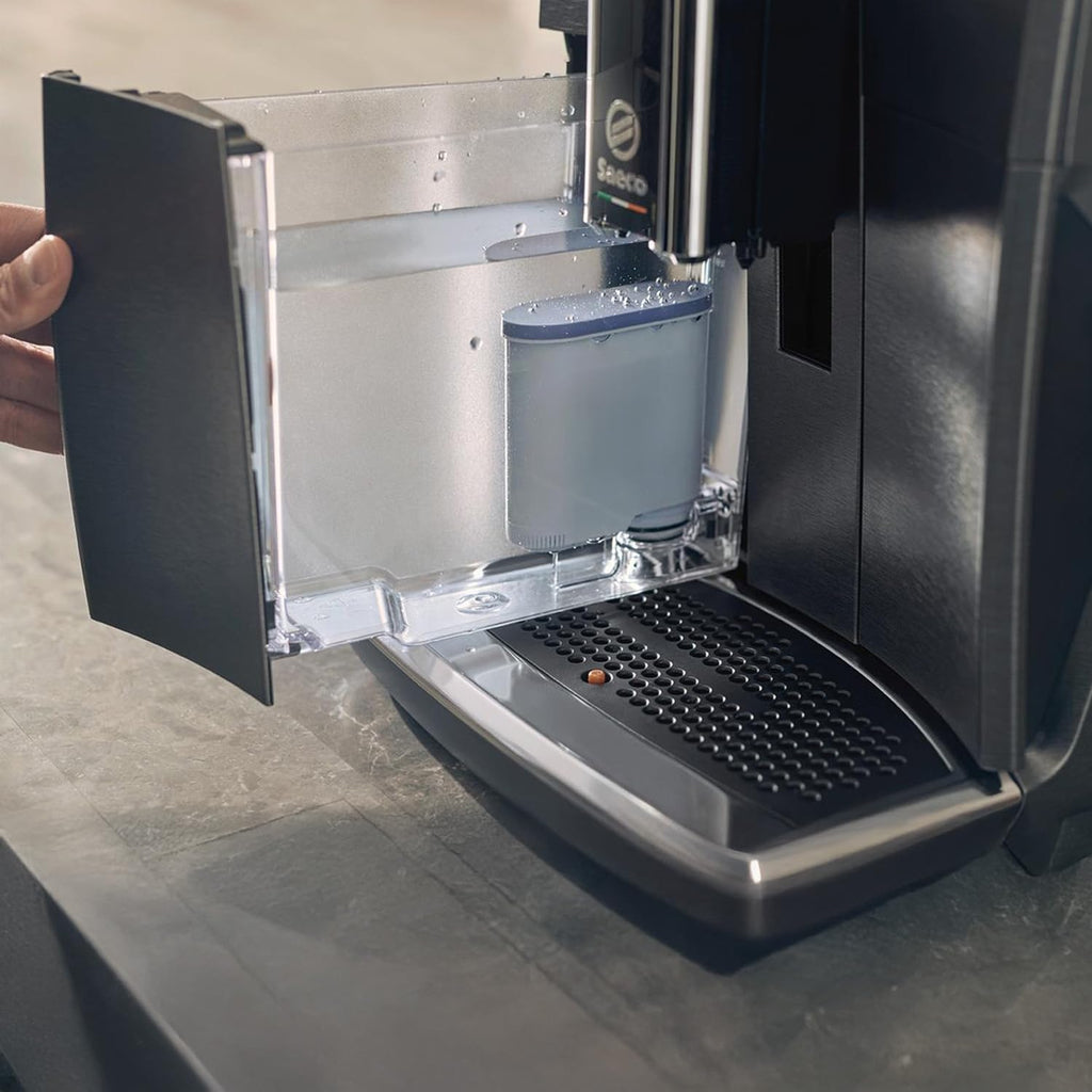 Filtre à Eau AquaClean pour Machine à Café à Grains - Lot de 2 Cartouches Jusqu'à 5000 Tasses Sans Détartrage Évite le Calcaire CA6903/22