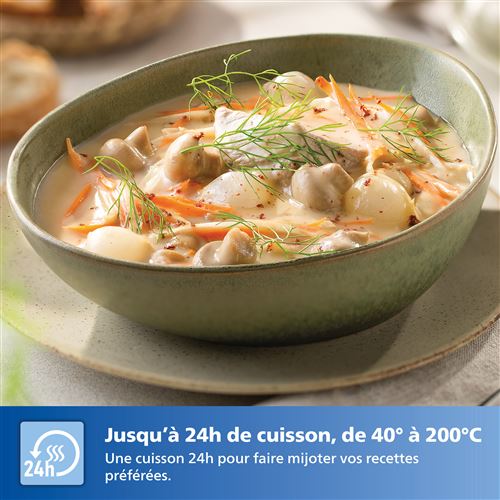 Philips Airfryer NA342/00 7,2L Noir – Friteuse Sans Huile XXL, Cuisson à Air Chaud, Grande Capacité