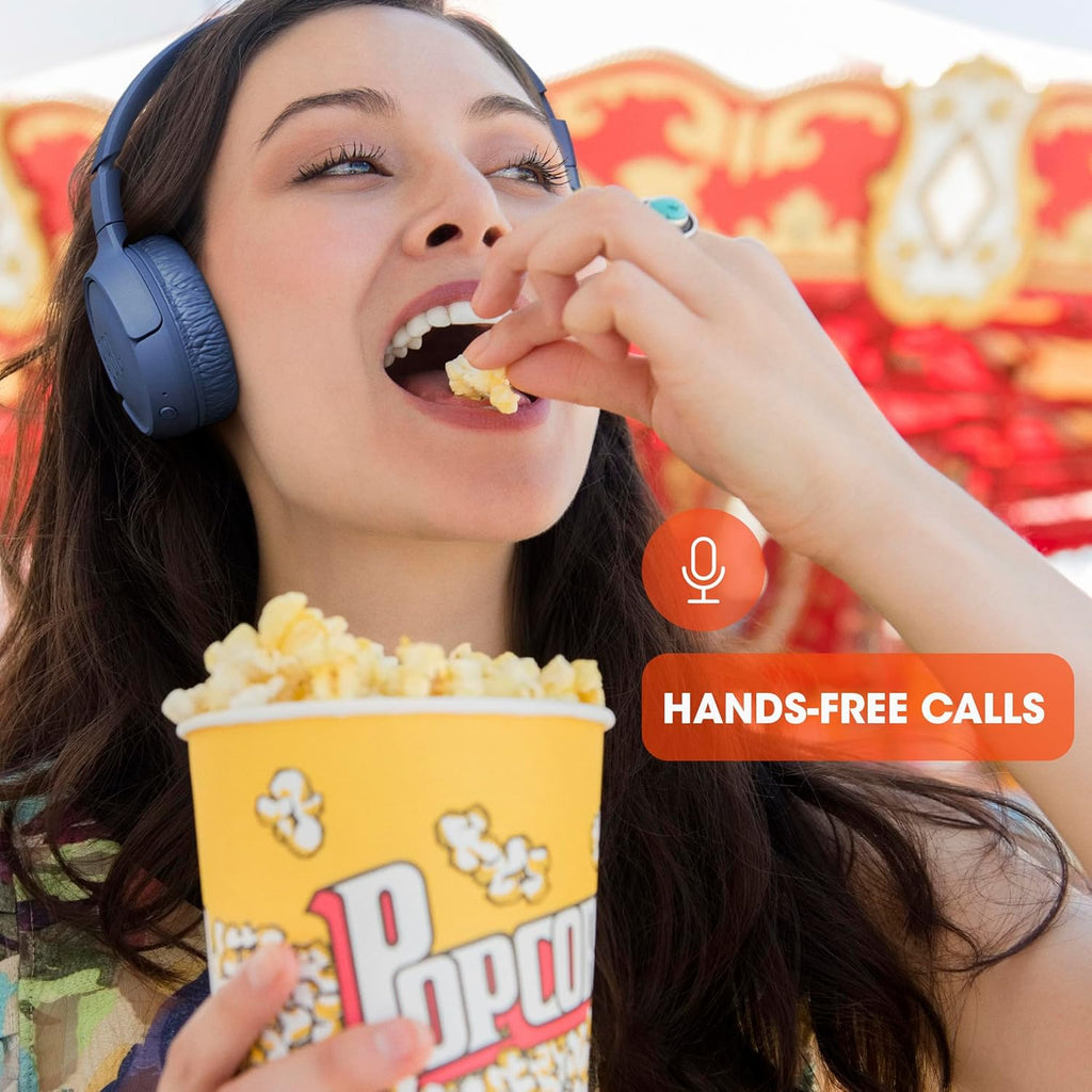 Casque Bluetooth supra-auriculaire sans fil 40 heures d’autonomie, connexion multi-points, léger et pliable Noir