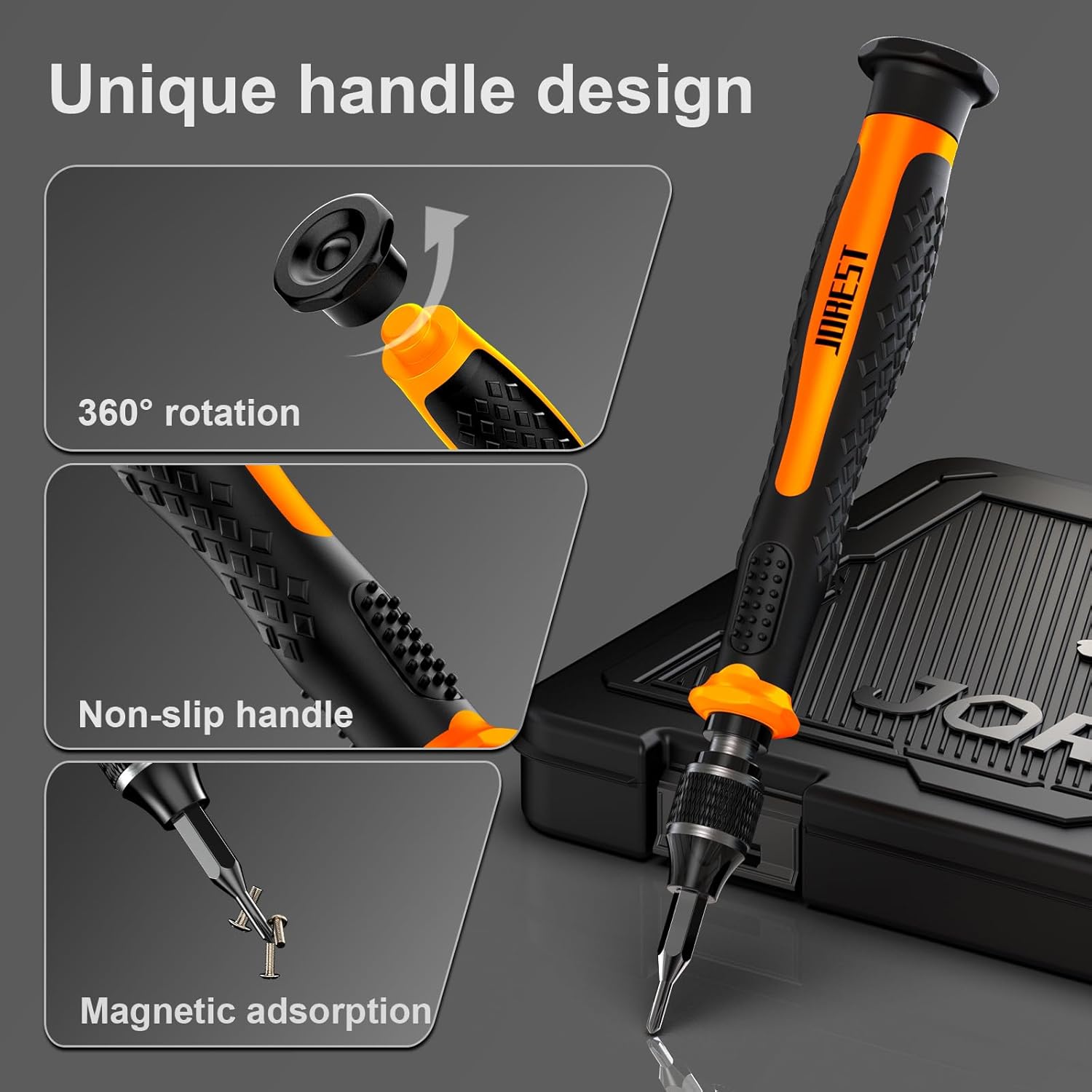 Kit Tournevis de Précision 59 Pièces - Torx T5 T6 T7 T8 T9 T10 T15, Pentalobe P2 P5 P6, Triwing Y000 - Outils Réparation iPhone, MacBook, PC, Laptop, Switch, PS4, PS5, Lunettes, Montre