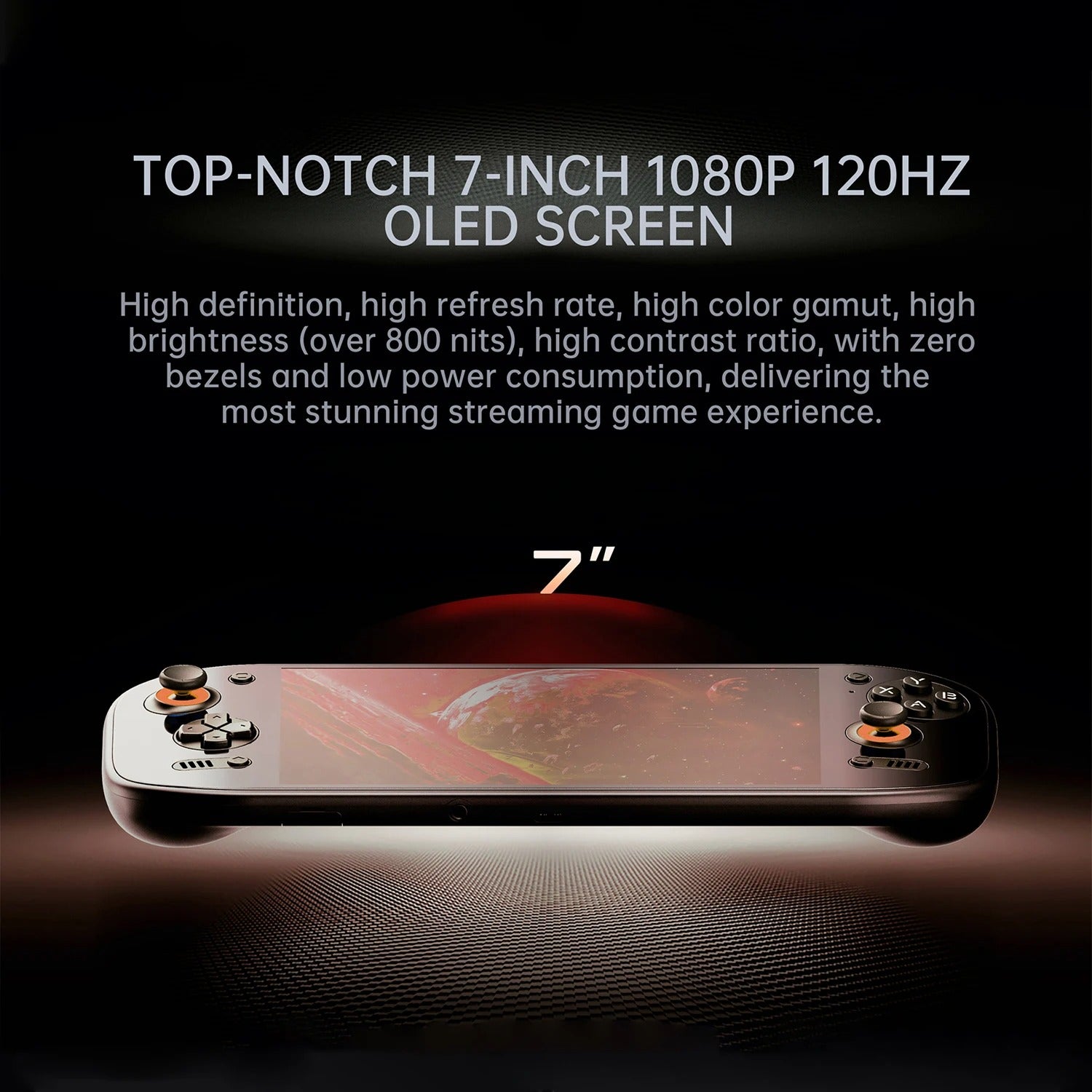 Console de jeu portable AYN Odin 2 Portal Android, OLED 120 Hz, Snapdragon 8 Gen 2