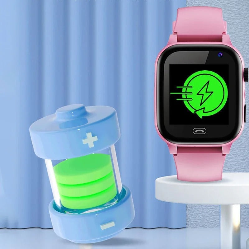 Montre Connectée Enfant GPS 4G S30 – Appel Vidéo, SOS, Caméra 13MP, Localisation Temps Réel, Étanchéité, Carte SIM – Cadeau Idéal Garçons Filles
