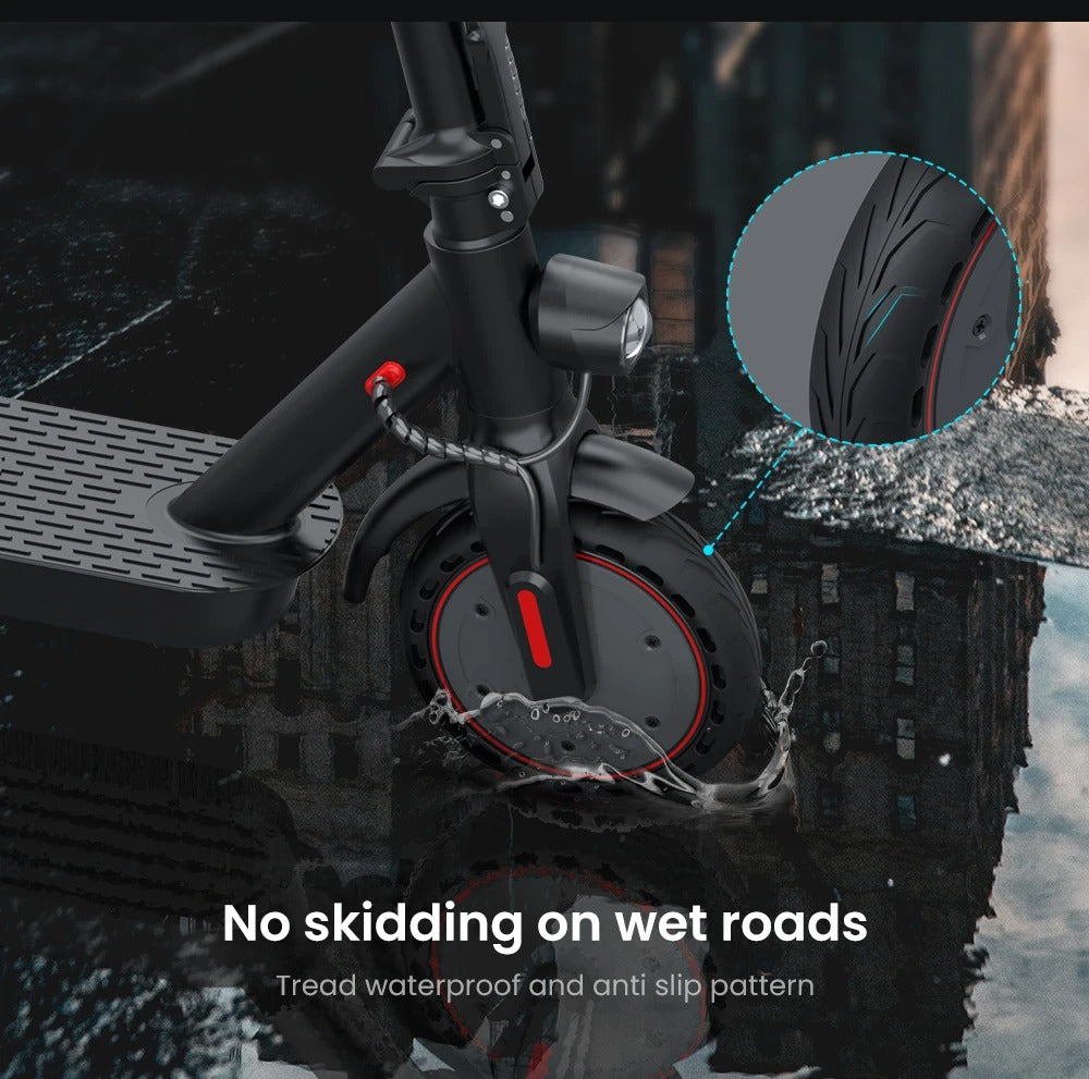 Trottinette Électrique i9 350W 36V 7,5Ah, Autonomie 30km, Pneus 8,5" Nid d'Abeille, Rika Scdoms avec Appli et Écran