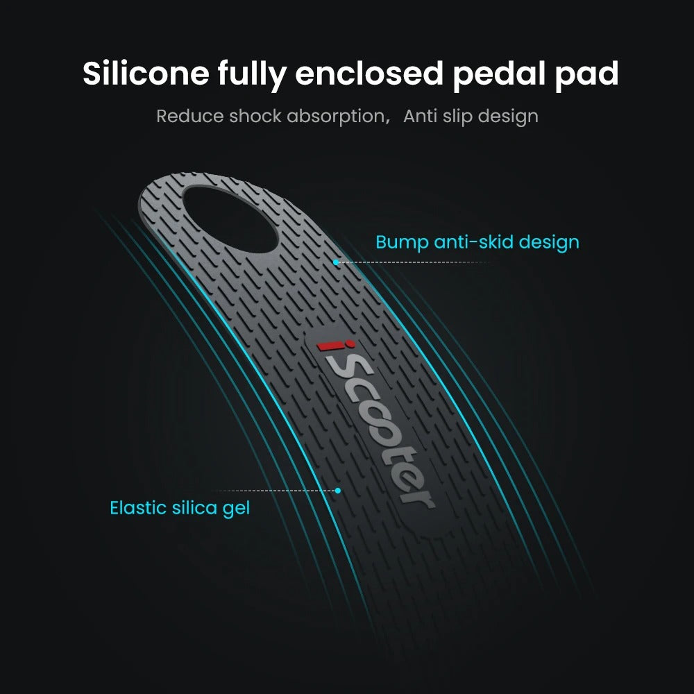 Trottinette Électrique i9 350W 36V 7,5Ah, Autonomie 30km, Pneus 8,5" Nid d'Abeille, Rika Scdoms avec Appli et Écran