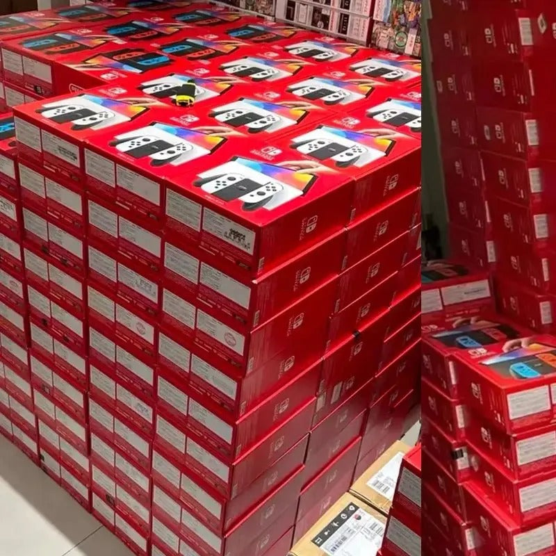 Nintendo Switch OLED 7" 64 Go Écran OLED, Port LAN, Audio Amélioré Version Blanche ou Néon (JP/HK)